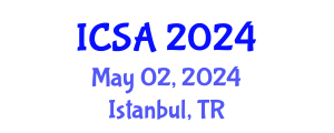 International Conference on Surgery and Anesthesia (ICSA) May 02, 2024 - Istanbul, Turkey
