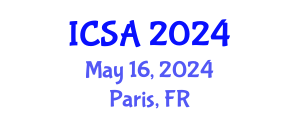 International Conference on Surgery and Anesthesia (ICSA) May 16, 2024 - Paris, France