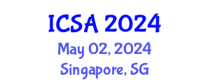 International Conference on Surgery and Anesthesia (ICSA) May 02, 2024 - Singapore, Singapore