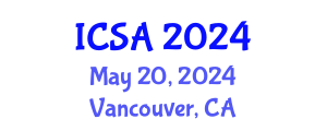 International Conference on Surgery and Anesthesia (ICSA) May 20, 2024 - Vancouver, Canada