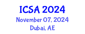 International Conference on Surgery and Anesthesia (ICSA) November 07, 2024 - Dubai, United Arab Emirates