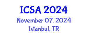 International Conference on Surgery and Anesthesia (ICSA) November 07, 2024 - Istanbul, Turkey