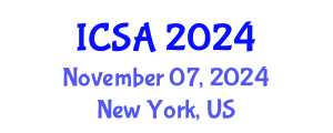 International Conference on Surgery and Anesthesia (ICSA) November 07, 2024 - New York, United States