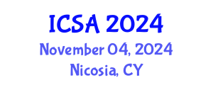 International Conference on Surgery and Anesthesia (ICSA) November 04, 2024 - Nicosia, Cyprus