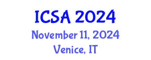 International Conference on Surgery and Anesthesia (ICSA) November 11, 2024 - Venice, Italy