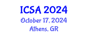 International Conference on Surgery and Anesthesia (ICSA) October 17, 2024 - Athens, Greece