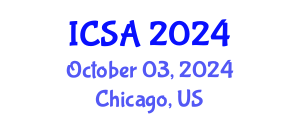 International Conference on Surgery and Anesthesia (ICSA) October 03, 2024 - Chicago, United States