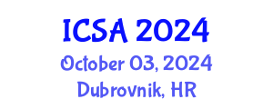 International Conference on Surgery and Anesthesia (ICSA) October 03, 2024 - Dubrovnik, Croatia