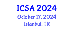 International Conference on Surgery and Anesthesia (ICSA) October 17, 2024 - Istanbul, Turkey