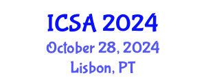 International Conference on Surgery and Anesthesia (ICSA) October 28, 2024 - Lisbon, Portugal