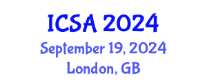 International Conference on Surgery and Anesthesia (ICSA) September 19, 2024 - London, United Kingdom