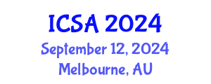 International Conference on Surgery and Anesthesia (ICSA) September 12, 2024 - Melbourne, Australia