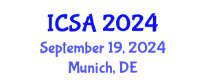 International Conference on Surgery and Anesthesia (ICSA) September 19, 2024 - Munich, Germany