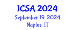 International Conference on Surgery and Anesthesia (ICSA) September 19, 2024 - Naples, Italy