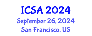 International Conference on Surgery and Anesthesia (ICSA) September 26, 2024 - San Francisco, United States