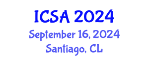 International Conference on Surgery and Anesthesia (ICSA) September 16, 2024 - Santiago, Chile