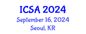 International Conference on Surgery and Anesthesia (ICSA) September 16, 2024 - Seoul, Republic of Korea