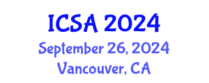 International Conference on Surgery and Anesthesia (ICSA) September 26, 2024 - Vancouver, Canada