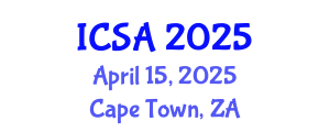 International Conference on Surgery and Anesthesia (ICSA) April 15, 2025 - Cape Town, South Africa