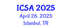 International Conference on Surgery and Anesthesia (ICSA) April 26, 2025 - Istanbul, Turkey