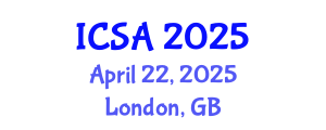 International Conference on Surgery and Anesthesia (ICSA) April 22, 2025 - London, United Kingdom