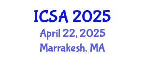 International Conference on Surgery and Anesthesia (ICSA) April 22, 2025 - Marrakesh, Morocco