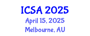 International Conference on Surgery and Anesthesia (ICSA) April 15, 2025 - Melbourne, Australia