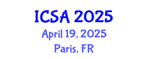 International Conference on Surgery and Anesthesia (ICSA) April 19, 2025 - Paris, France