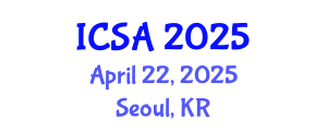 International Conference on Surgery and Anesthesia (ICSA) April 22, 2025 - Seoul, Republic of Korea