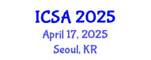 International Conference on Surgery and Anesthesia (ICSA) April 22, 2025 - Seoul, Republic of Korea