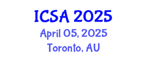 International Conference on Surgery and Anesthesia (ICSA) April 05, 2025 - Toronto, Australia