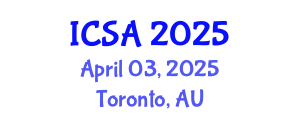 International Conference on Surgery and Anesthesia (ICSA) April 05, 2025 - Toronto, Australia