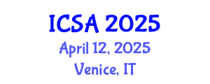 International Conference on Surgery and Anesthesia (ICSA) April 12, 2025 - Venice, Italy