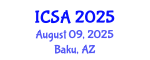 International Conference on Surgery and Anesthesia (ICSA) August 09, 2025 - Baku, Azerbaijan