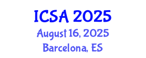 International Conference on Surgery and Anesthesia (ICSA) August 16, 2025 - Barcelona, Spain