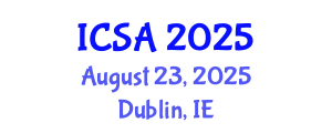 International Conference on Surgery and Anesthesia (ICSA) August 23, 2025 - Dublin, Ireland