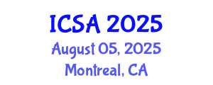 International Conference on Surgery and Anesthesia (ICSA) August 05, 2025 - Montreal, Canada