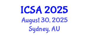 International Conference on Surgery and Anesthesia (ICSA) August 30, 2025 - Sydney, Australia