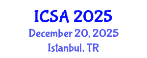 International Conference on Surgery and Anesthesia (ICSA) December 20, 2025 - Istanbul, Turkey