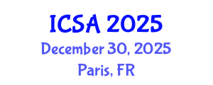 International Conference on Surgery and Anesthesia (ICSA) December 30, 2025 - Paris, France