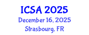 International Conference on Surgery and Anesthesia (ICSA) December 16, 2025 - Strasbourg, France