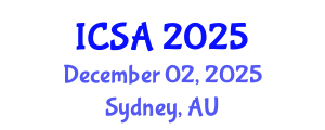 International Conference on Surgery and Anesthesia (ICSA) December 02, 2025 - Sydney, Australia