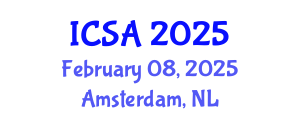 International Conference on Surgery and Anesthesia (ICSA) February 08, 2025 - Amsterdam, Netherlands