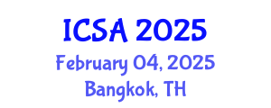 International Conference on Surgery and Anesthesia (ICSA) February 04, 2025 - Bangkok, Thailand