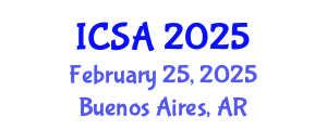 International Conference on Surgery and Anesthesia (ICSA) February 25, 2025 - Buenos Aires, Argentina