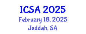 International Conference on Surgery and Anesthesia (ICSA) February 18, 2025 - Jeddah, Saudi Arabia