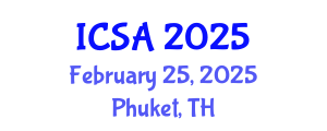 International Conference on Surgery and Anesthesia (ICSA) February 25, 2025 - Phuket, Thailand