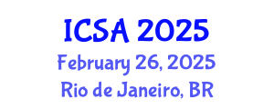 International Conference on Surgery and Anesthesia (ICSA) February 26, 2025 - Rio de Janeiro, Brazil
