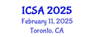 International Conference on Surgery and Anesthesia (ICSA) February 11, 2025 - Toronto, Canada
