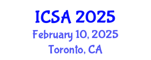 International Conference on Surgery and Anesthesia (ICSA) February 10, 2025 - Toronto, Canada